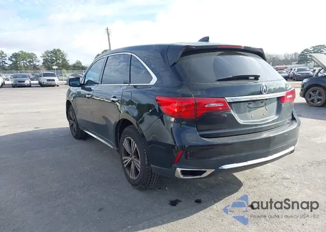 2019 Acura Mdx Standard from USA, damaged, VIN 5J8YD3H38KL012990